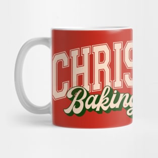 christmas baking season (grunge) Mug